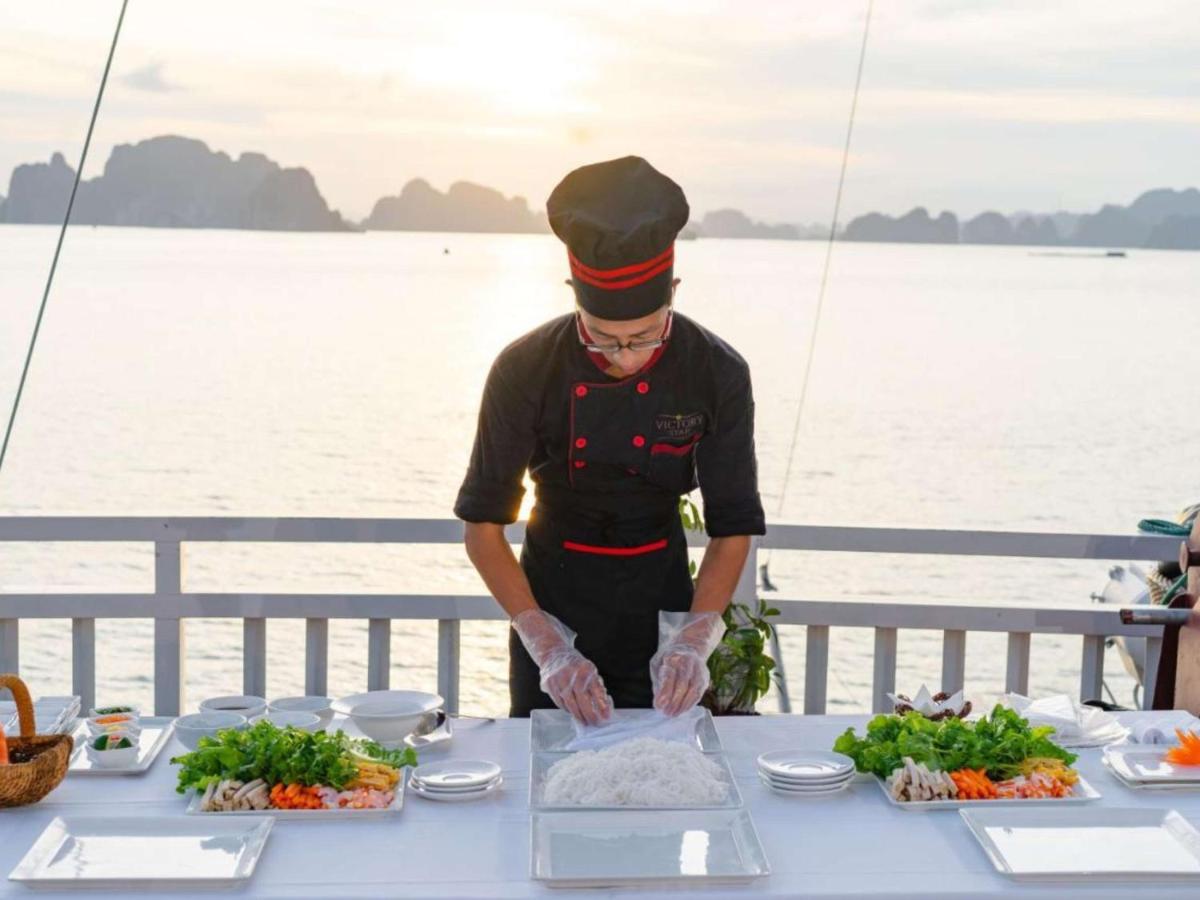 Arcady Boutique Cruise Hotel Ha Long Exterior foto