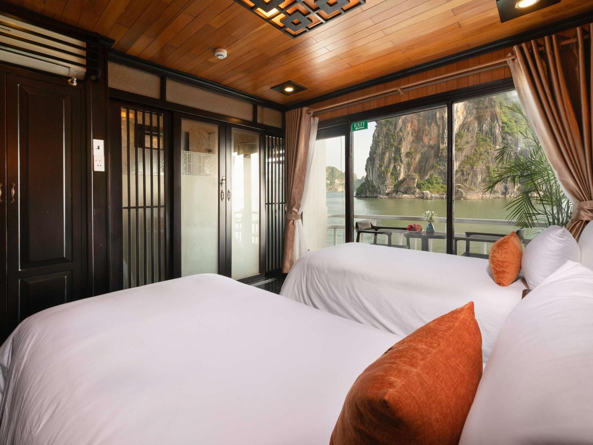 Arcady Boutique Cruise Hotel Ha Long Exterior foto